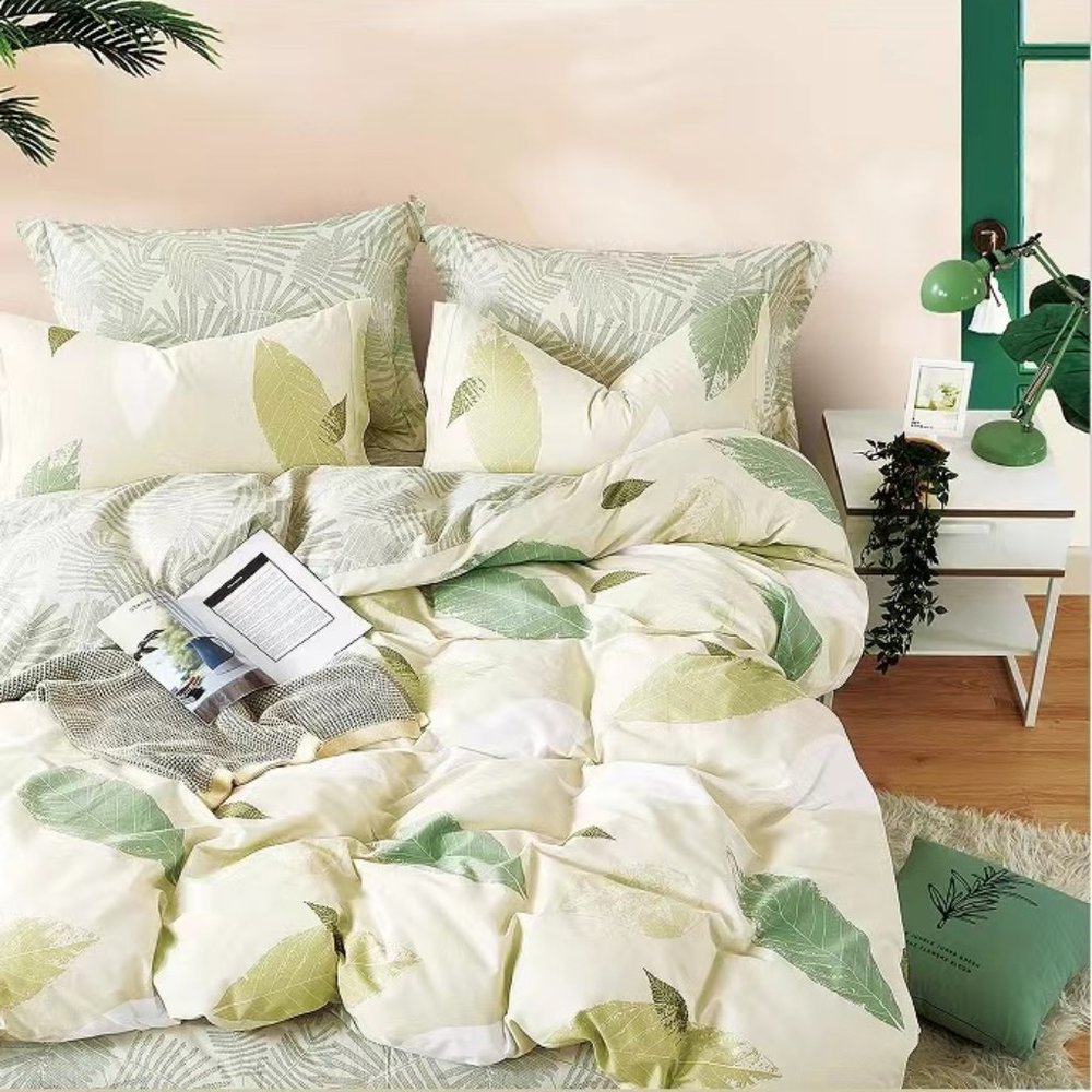 QQHOME-3pc 100% cotton duvet cover set